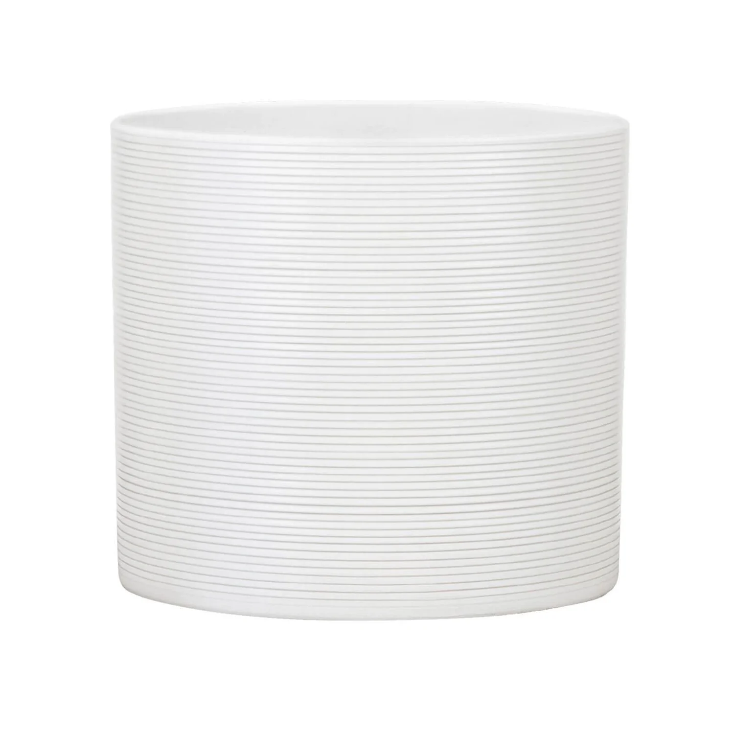 White Plant Pot - 16cm 5 White Plant Pot - 16cm - Image 3