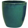 Chiswick Egg Planter In Dark Green - 20cm -Green Decor Hub Sales Store 12813284 3574831604876856