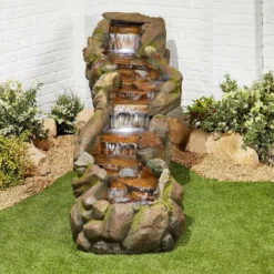 Stylish Fountains Bustling Waters Including LED Lights -Green Decor Hub Sales Store 12814089 1844957312425579