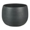 Graphite Stone Plant Pot - 18cm 1 Graphite Stone Plant Pot - 18cm -Green Decor Hub Sales Store 12815450 2144831955710356