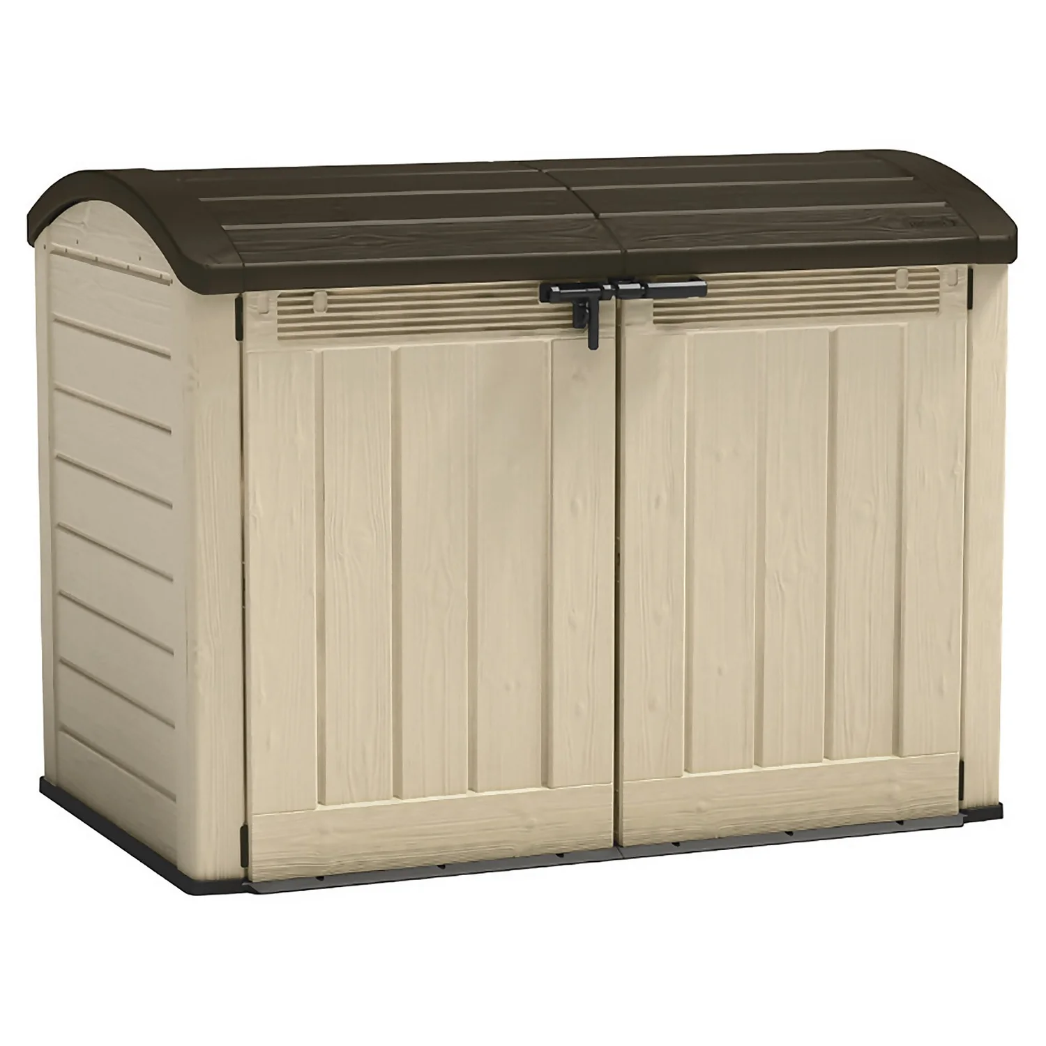 Keter Store It Out Ultra Outdoor Garden Storage Shed - Beige & Brown - 2000L 3 Keter Store It Out Ultra Outdoor Garden Storage Shed - Beige & Brown - 2000L
