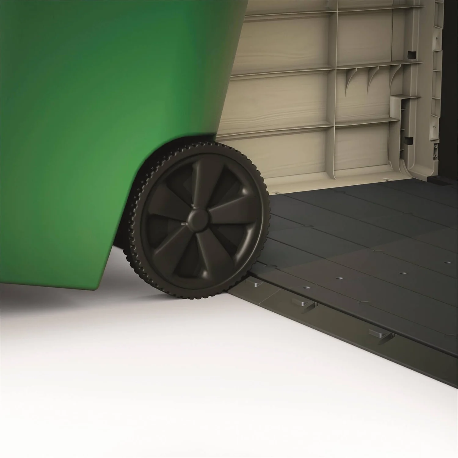 Keter Store It Out Ultra Outdoor Garden Storage Shed - Beige & Brown - 2000L 12 Keter Store It Out Ultra Outdoor Garden Storage Shed - Beige & Brown - 2000L - Image 10