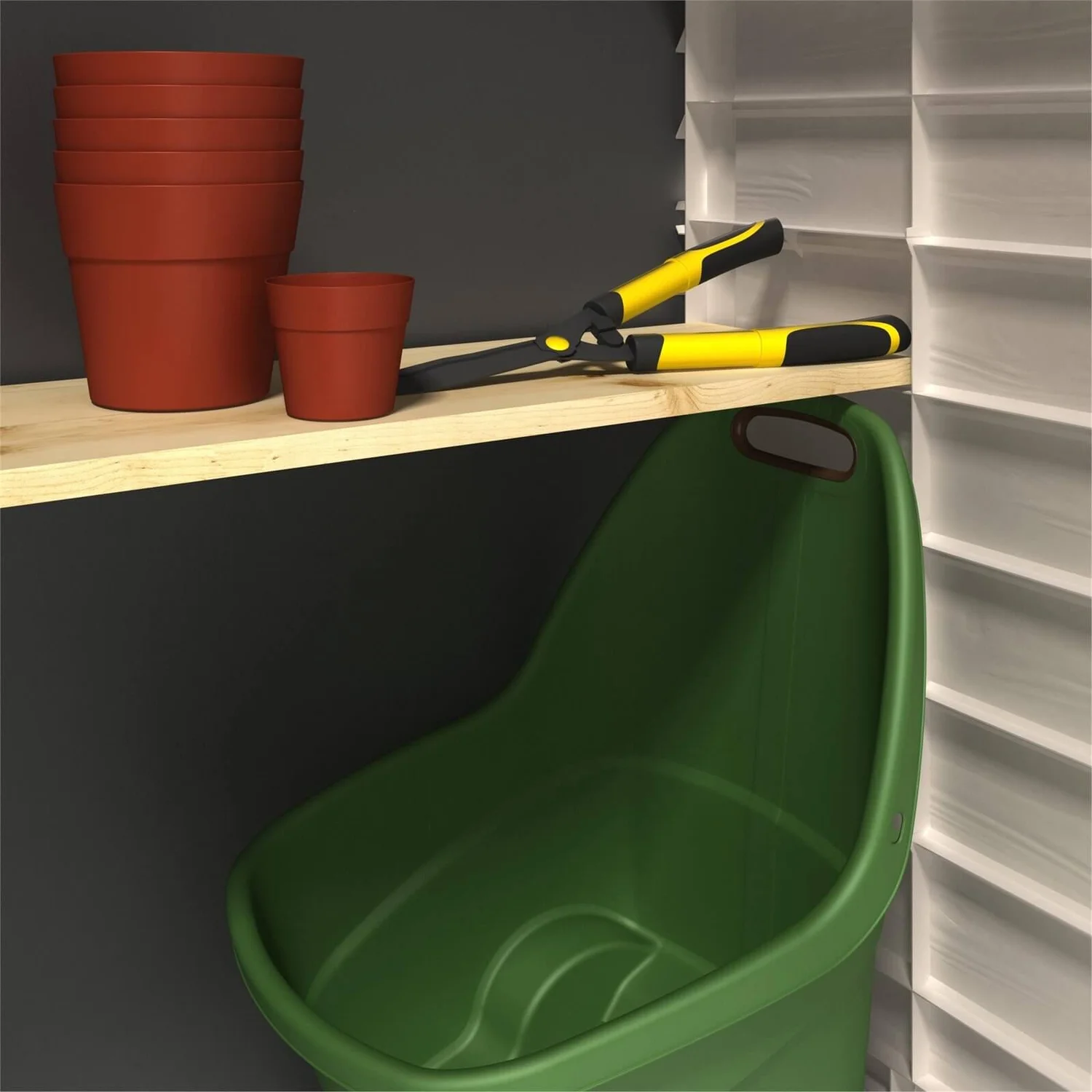 Keter Store It Out Ultra Outdoor Garden Storage Shed - Beige & Brown - 2000L 11 Keter Store It Out Ultra Outdoor Garden Storage Shed - Beige & Brown - 2000L - Image 9