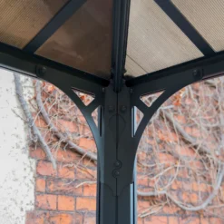 Palram - Canopia Martinique 5000 Garden Gazebo Grey Bronze -Green Decor Hub Sales Store 12821926 7324924164955974