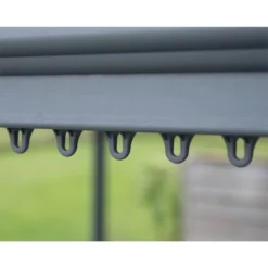 Palram - Canopia Milano 4300 Garden Gazebo Grey Bronze -Green Decor Hub Sales Store 12821928 3634833173472855