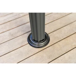 Palram - Canopia Roma Hexagonal Garden Gazebo Grey -Green Decor Hub Sales Store 12821930 2774833175028106