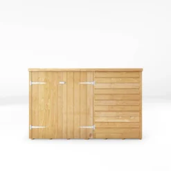 Mercia 6 X 4ft Overlap Pent Bike Shed - Incl. Installation -Green Decor Hub Sales Store 12825547 1454989186671628