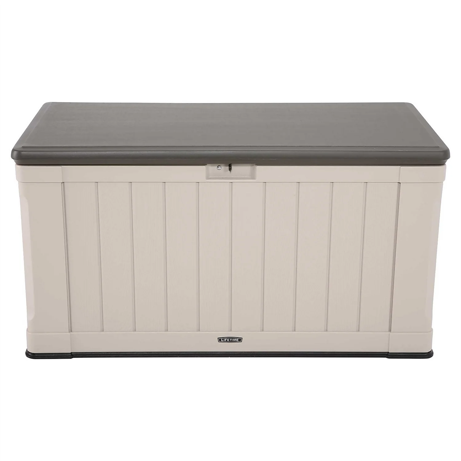 Lifetime Outdoor Plastic Garden Storage Box - 439 Litres 4 Lifetime Outdoor Plastic Garden Storage Box - 439 Litres - Image 2