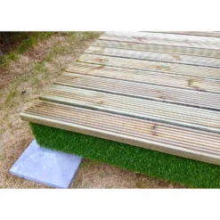 None Swift Deck Complete Decking Kit - 2.4 X 2.4m -Green Decor Hub Sales Store 12826408 1704833221559576