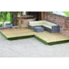 None Swift Deck Complete Decking Kit - Corner - 4.75 X 4.7m -Green Decor Hub Sales Store 12826414 1484831967073231