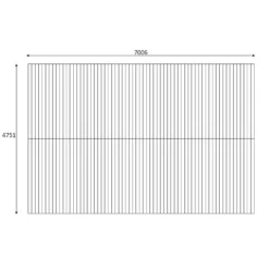 None Swift Deck Complete Decking Kit - 4.75 X 7.0m -Green Decor Hub Sales Store 12826419 1464833221954241