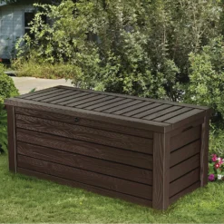 Keter Westwood Outdoor Garden Storage Box 570L - Brown 12 Keter Westwood Outdoor Garden Storage Box 570L - Brown -Green Decor Hub Sales Store 12828828 6994858568444073