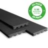 Bridge Board Composite Decking 20 Pack Ebony - 6.96 M2 -Green Decor Hub Sales Store 12831702 2114831907577978