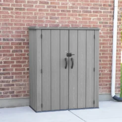 Lifetime 1500L Rough Cut Vertical Storage Cabinet -Green Decor Hub Sales Store 12836581 1584833208228380