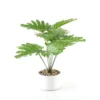 Large Artificial Plant With White Pot -Green Decor Hub Sales Store 12837623 1664831944549558