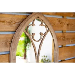 Church Window Outdoor Garden Mirror - 105cm -Green Decor Hub Sales Store 12883608 1604875470356011