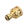 Homebase Brass Threaded Tap Connector -Green Decor Hub Sales Store 12885348 1344864255076370