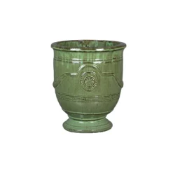 Regent Glazed Urn Planter - 39cm -Green Decor Hub Sales Store 12885370 5884843486462512