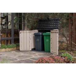 Keter Store It Out Midi Outdoor Garden Storage Shed 880L - Beige/Brown 14 Keter Store It Out Midi Outdoor Garden Storage Shed 880L - Beige/Brown -Green Decor Hub Sales Store 12885761 1654898752549113
