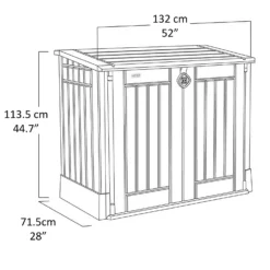 Keter Store It Out Midi Outdoor Garden Storage Shed 880L - Beige/Brown 20 Keter Store It Out Midi Outdoor Garden Storage Shed 880L - Beige/Brown -Green Decor Hub Sales Store 12885761 1744898752660647