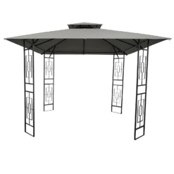 Gazebo With Ornate Panels -Green Decor Hub Sales Store 12887039 3074853413999188