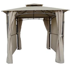 Gazebo With Extending Panels