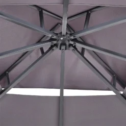 Florence Gazebo With Rattan Panels -Green Decor Hub Sales Store 12887045 1474843668990243