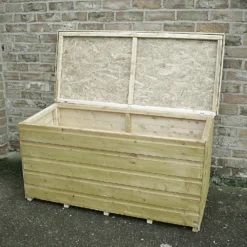 Shire Tongue & Groove Wooden Storage Box - 4x2ft -Green Decor Hub Sales Store 12887189 8334851576604755
