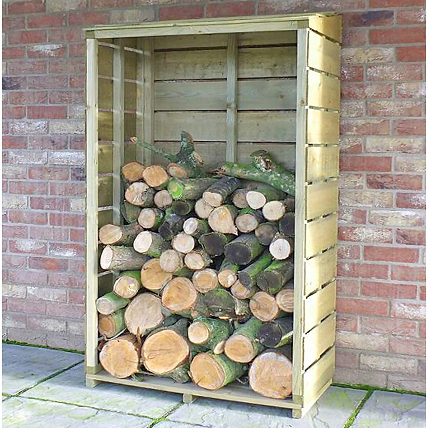 Shire Tall Wall Log Store - 3x1.5ft 3 Shire Tall Wall Log Store - 3x1.5ft - Image 2