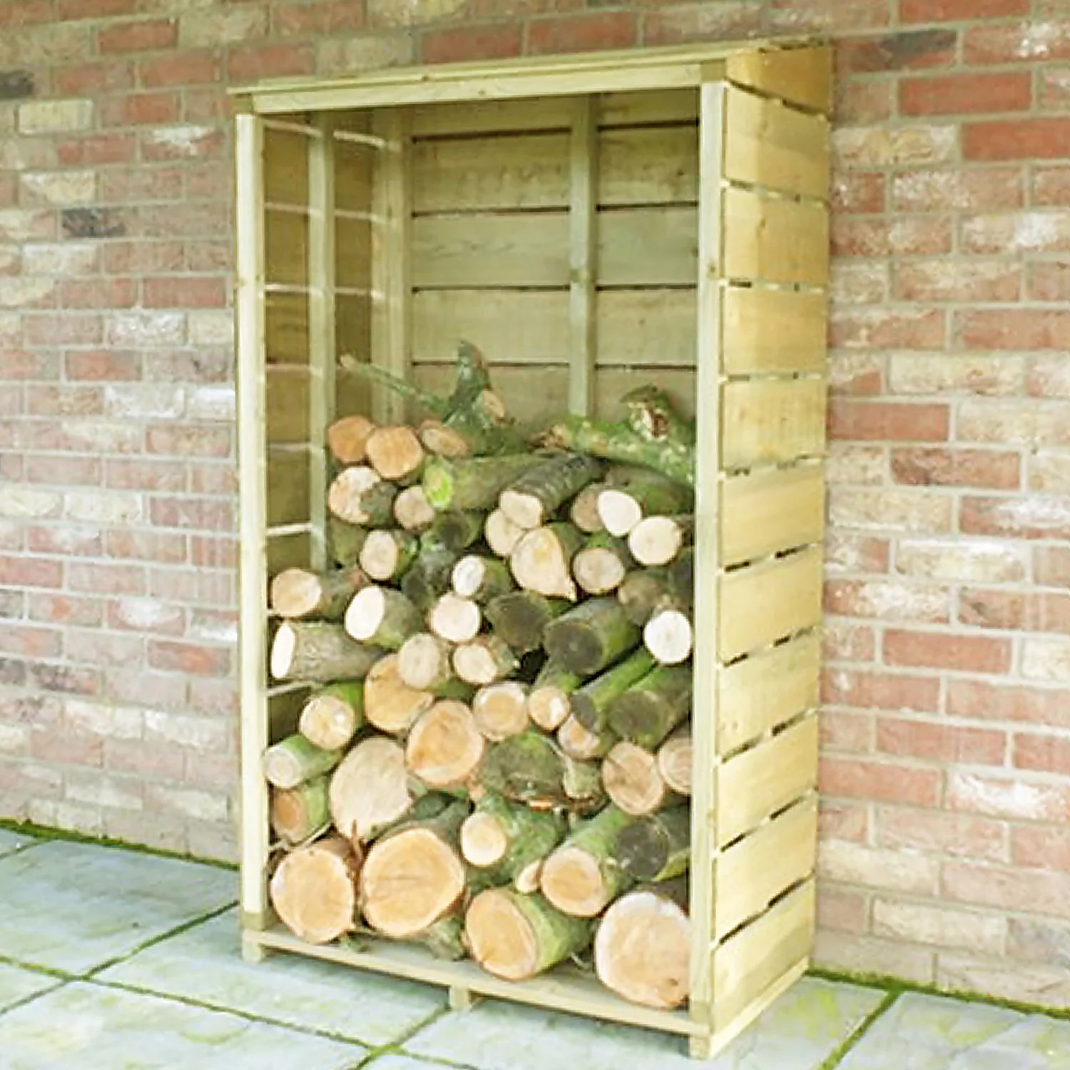 Shire Tall Wall Log Store - 3x1.5ft 5 Shire Tall Wall Log Store - 3x1.5ft - Image 4