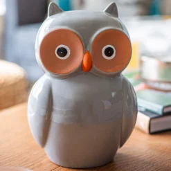 Ceramic Owl Garden Ornament - 25cm -Green Decor Hub Sales Store 12890924 1604941774151704