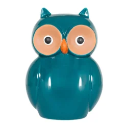 Ceramic Owl Garden Ornament - 25cm -Green Decor Hub Sales Store 12890924 8344941773812002