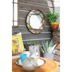 Valencia Outdoor Garden Mirror - 60cm -Green Decor Hub Sales Store 12891528 2084875440801787
