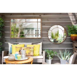 Valencia Outdoor Garden Mirror - 60cm -Green Decor Hub Sales Store 12891528 2984875440824968