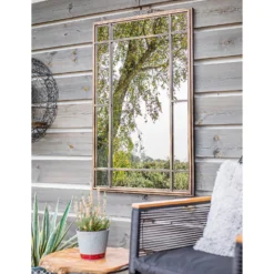 Milano Outdoor Garden Mirror - 100cm -Green Decor Hub Sales Store 12891529 7424875437353980