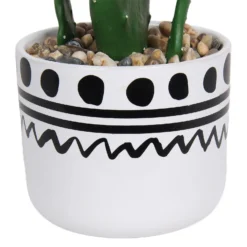 Cactus In Abstract Pot -Green Decor Hub Sales Store 12909502 2064869235687110