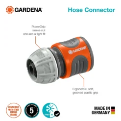 GARDENA Hose Connector 13 Mm (1/2") 15 Mm (5/8") -Green Decor Hub Sales Store 13043386 1094907553956595