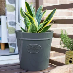 Country Living Heritage Denim Cone Pot - 41cm -Green Decor Hub Sales Store 13188756 1584933183184883