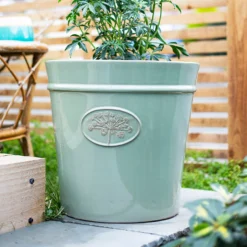 Country Living Heritage Sage Cone Pot - 27cm -Green Decor Hub Sales Store 13188759 1014933183275330