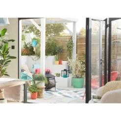 Glazed Finish Green Planter - 40cm -Green Decor Hub Sales Store 13190823 1474948238387988