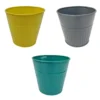 Ribbed Planter (3 Colour Mix) - 12cm 2 Ribbed Planter (3 Colour Mix) - 12cm -Green Decor Hub Sales Store 13193954 1424933503994356