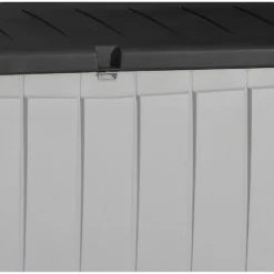 Keter Ace Outdoor Garden Storage Box 124 X 55 X 62.5 Cm - Grey And Black -Green Decor Hub Sales Store 13432924 1444947994665603