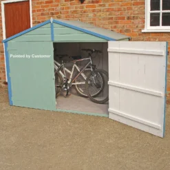 Shire 7 X 3ft Shiplap Double Door Bike Storage -Green Decor Hub Sales Store 13505353 1524931992851606