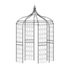 Agriframes Gothic Gazebo - (H)2.7 X (Diameter)1.8 M - Black -Green Decor Hub Sales Store 13526250 2614936305238665
