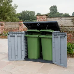 Keter Store It Out Ace Outdoor Garden Storage Shed 1200L - Grey / Graphite -Green Decor Hub Sales Store 13531577 7064925770968030