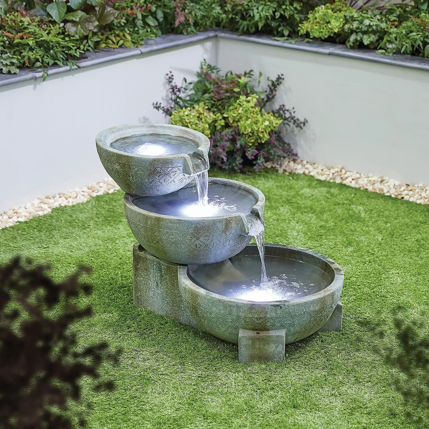 Stylish Fountain Oasis Water Feature With LEDs 4 Stylish Fountain Oasis Water Feature With LEDs - Image 2