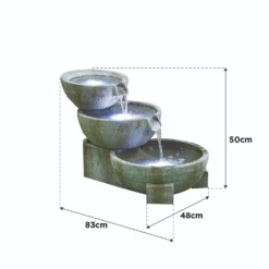 Stylish Fountain Oasis Water Feature With LEDs 13 Stylish Fountain Oasis Water Feature With LEDs -Green Decor Hub Sales Store 13846043 8054962028273395