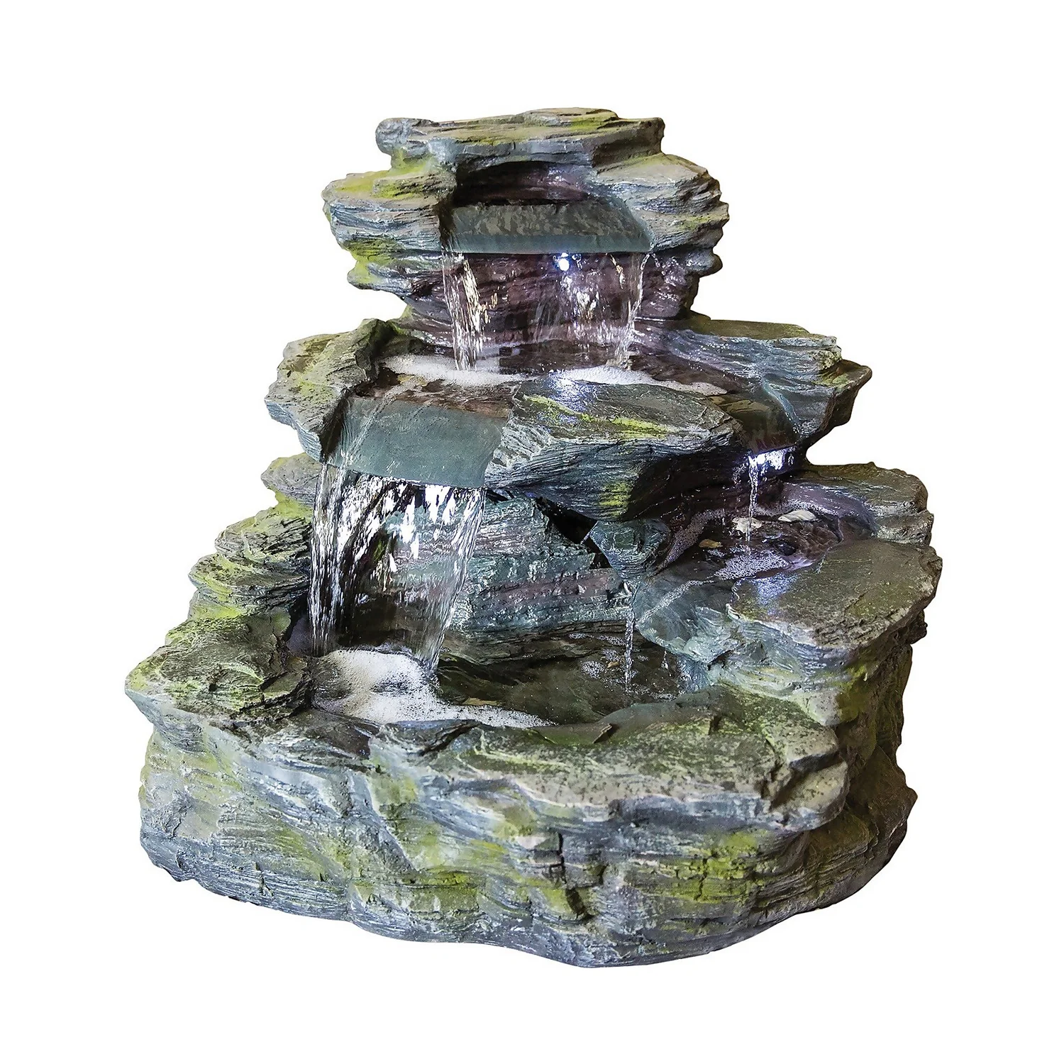 Stylish Fountain Garda Falls Water Feature With LEDs 3 Stylish Fountain Garda Falls Water Feature With LEDs