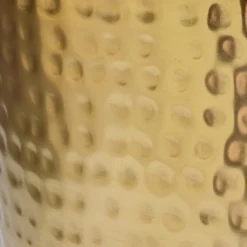 Hammered Brass Indoor Plant Pot - 16cm -Green Decor Hub Sales Store 13887185 8284999809956907