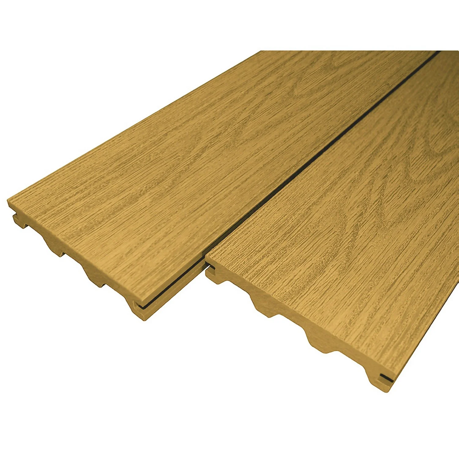 Victoria Composite Decking Woodgrain 40 Pack Teak - 20.16 M2 3 Victoria Composite Decking Woodgrain 40 Pack Teak - 20.16 M2